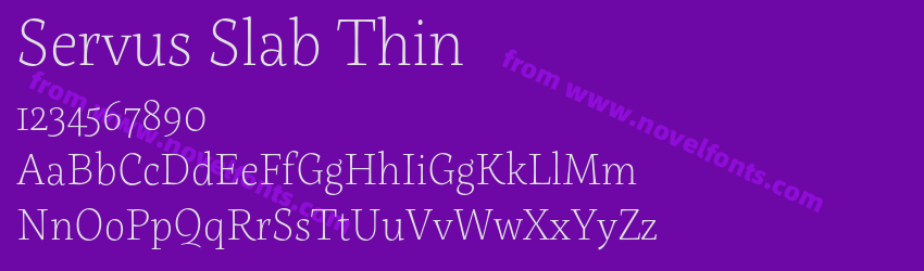 Servus Slab ThinPreview Servus Slab ThinPreview