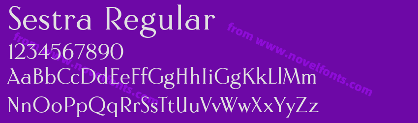 Sestra RegularPreview Sestra RegularPreview