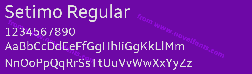 Setimo RegularPreview Setimo RegularPreview