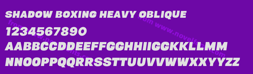 Shadow Boxing Heavy ObliquePreview Shadow Boxing Heavy ObliquePreview