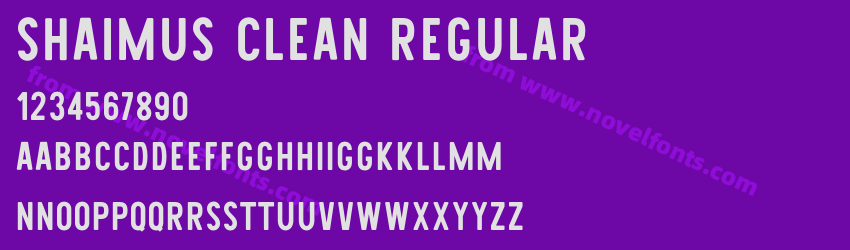 Shaimus Clean RegularPreview Shaimus Clean RegularPreview