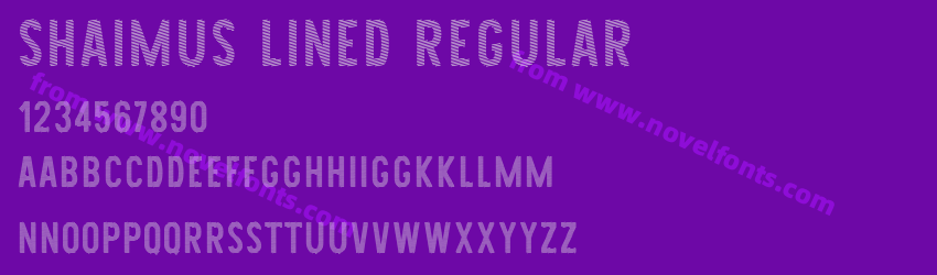 Shaimus Lined RegularPreview Shaimus Lined RegularPreview