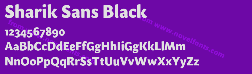 Sharik Sans BlackPreview Sharik Sans BlackPreview