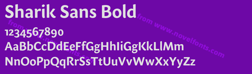 Sharik Sans BoldPreview Sharik Sans BoldPreview