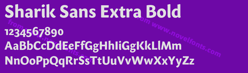 Sharik Sans Extra BoldPreview Sharik Sans Extra BoldPreview