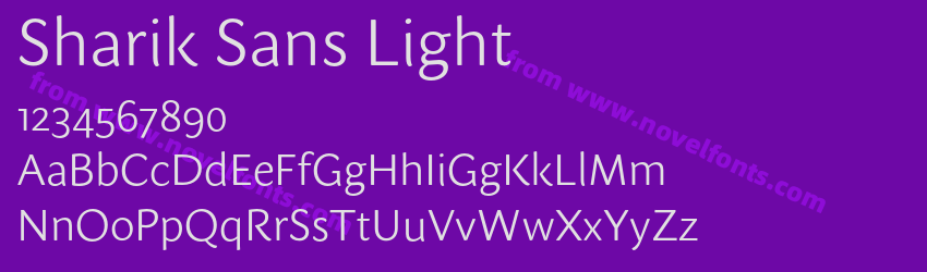 Sharik Sans LightPreview Sharik Sans LightPreview