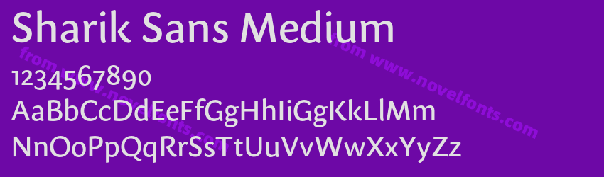 Sharik Sans MediumPreview Sharik Sans MediumPreview