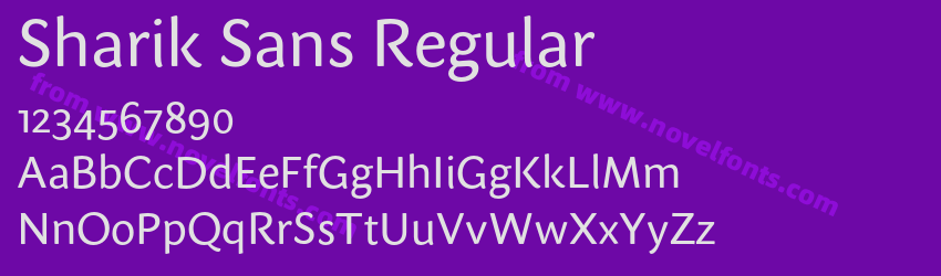 Sharik Sans RegularPreview Sharik Sans RegularPreview