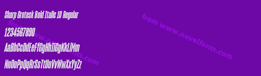 Sharp Grotesk Bold Italic 10 RegularPreview Sharp Grotesk Bold Italic 10 RegularPreview