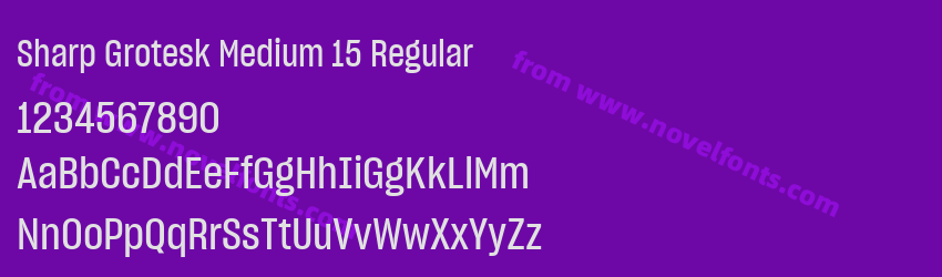 Sharp Grotesk Medium 15 RegularPreview Sharp Grotesk Medium 15 RegularPreview