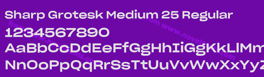 Sharp Grotesk Medium 25 RegularPreview Sharp Grotesk Medium 25 RegularPreview