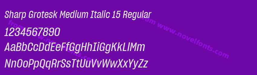 Sharp Grotesk Medium Italic 15 RegularPreview Sharp Grotesk Medium Italic 15 RegularPreview