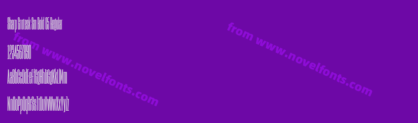 Sharp Grotesk Sm Bold 05 RegularPreview Sharp Grotesk Sm Bold 05 RegularPreview