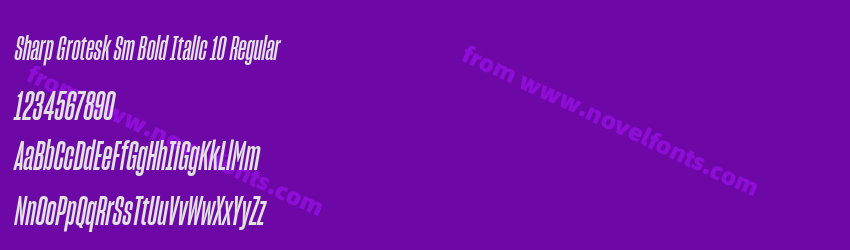 Sharp Grotesk Sm Bold Italic 10 RegularPreview Sharp Grotesk Sm Bold Italic 10 RegularPreview