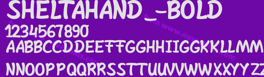 SheltaHand_-BoldPreview SheltaHand_-BoldPreview