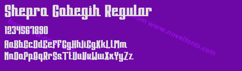 Shepro Gobegih RegularPreview Shepro Gobegih RegularPreview