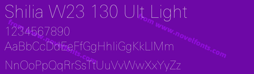 Shilia W23 130 Ult LightPreview Shilia W23 130 Ult LightPreview
