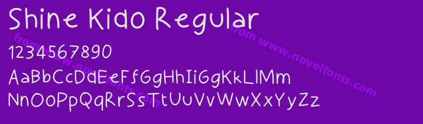 Shine Kido RegularPreview Shine Kido RegularPreview