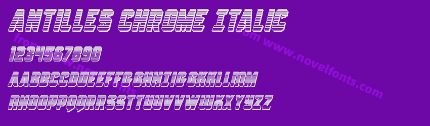 Antilles Chrome ItalicPreview