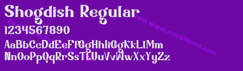 Shogdish RegularPreview Shogdish RegularPreview