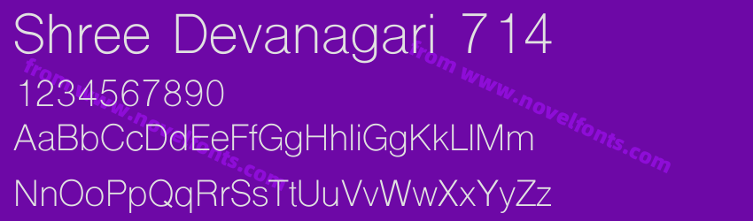 Shree Devanagari 714Preview Shree Devanagari 714Preview