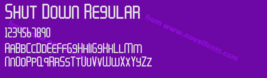 Shut Down RegularPreview Shut Down RegularPreview