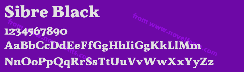 Sibre BlackPreview Sibre BlackPreview