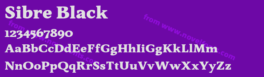 Sibre BlackPreview Sibre BlackPreview