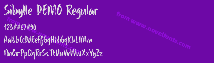 Sibylle DEMO RegularPreview Sibylle DEMO RegularPreview