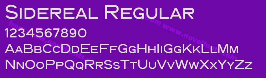 Sidereal RegularPreview Sidereal RegularPreview