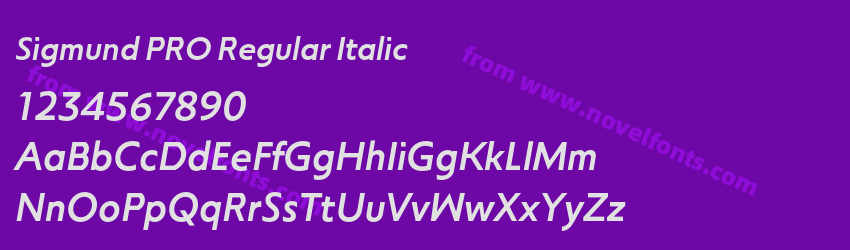 Sigmund PRO Regular ItalicPreview Sigmund PRO Regular ItalicPreview