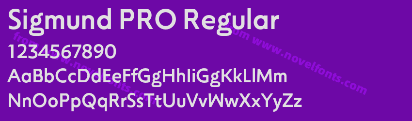 Sigmund PRO RegularPreview Sigmund PRO RegularPreview