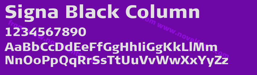 Signa Black ColumnPreview Signa Black ColumnPreview