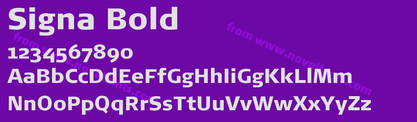 Signa BoldPreview Signa BoldPreview