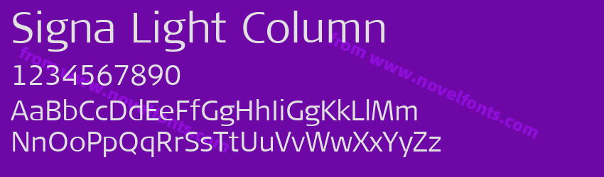 Signa Light ColumnPreview Signa Light ColumnPreview