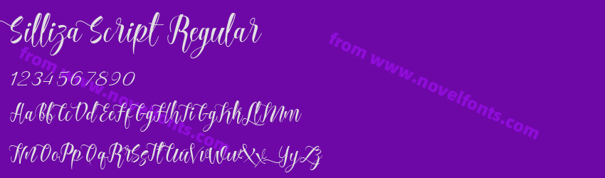 Silliza Script RegularPreview Silliza Script RegularPreview