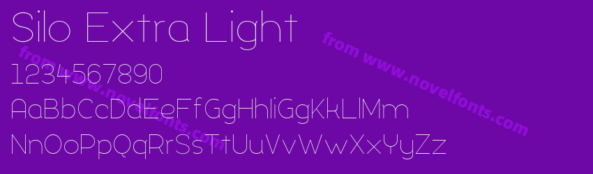 Silo Extra LightPreview Silo Extra LightPreview