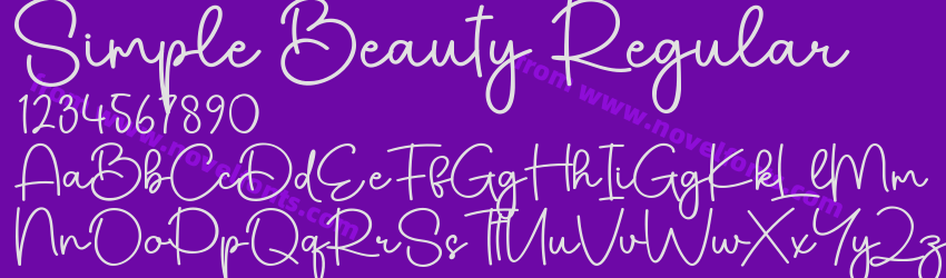 Simple Beauty RegularPreview Simple Beauty RegularPreview