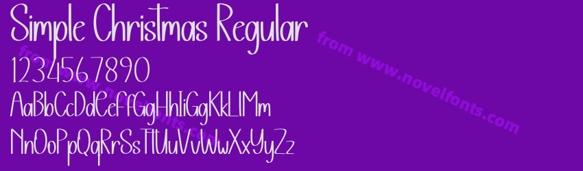 Simple Christmas RegularPreview Simple Christmas RegularPreview