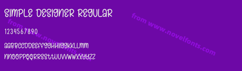 Simple Designer RegularPreview Simple Designer RegularPreview
