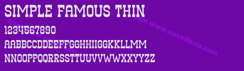 Simple Famous ThinPreview Simple Famous ThinPreview