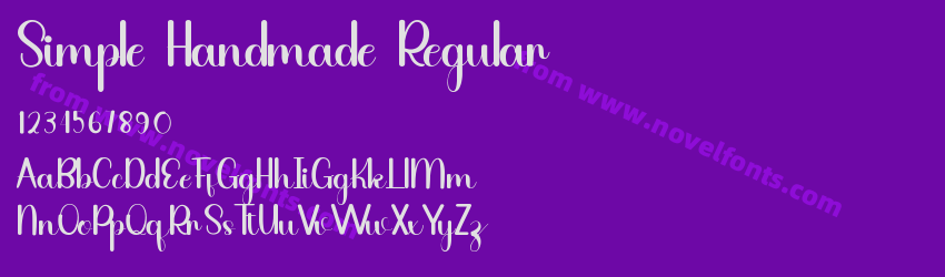Simple Handmade RegularPreview Simple Handmade RegularPreview