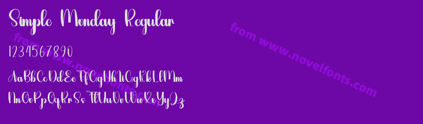 Simple Monday RegularPreview Simple Monday RegularPreview