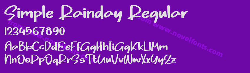 Simple Rainday RegularPreview Simple Rainday RegularPreview