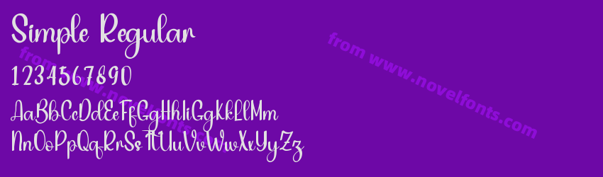 Simple RegularPreview Simple RegularPreview