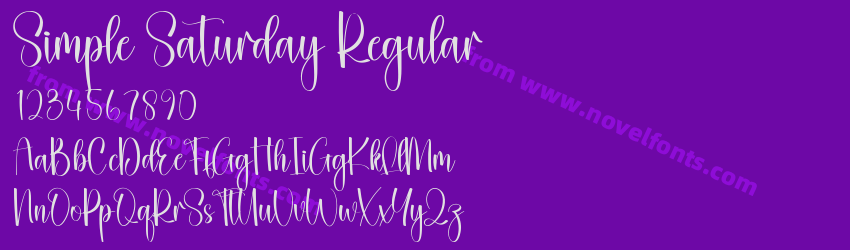 Simple Saturday RegularPreview Simple Saturday RegularPreview