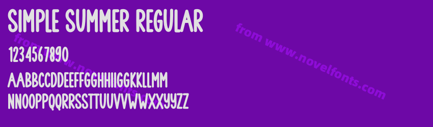Simple Summer RegularPreview Simple Summer RegularPreview