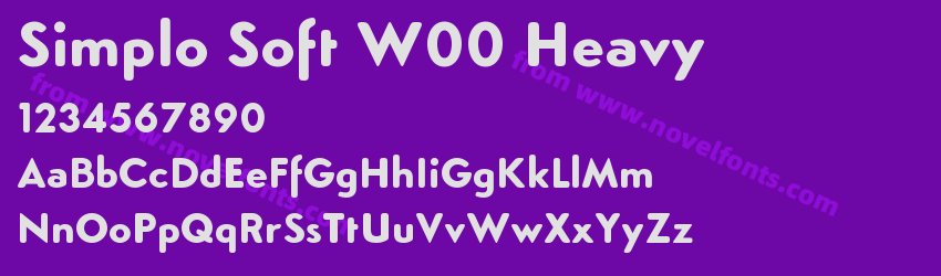 Simplo Soft W00 HeavyPreview Simplo Soft W00 HeavyPreview