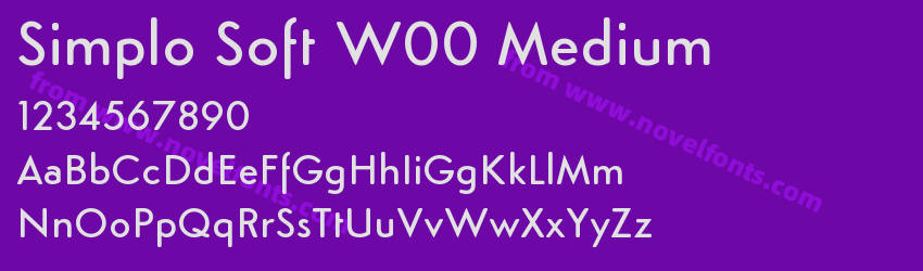 Simplo Soft W00 MediumPreview Simplo Soft W00 MediumPreview