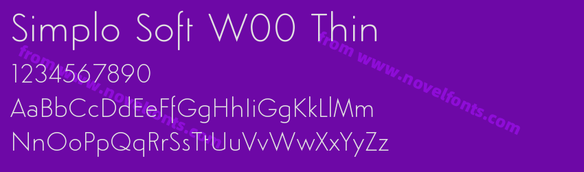 Simplo Soft W00 ThinPreview Simplo Soft W00 ThinPreview